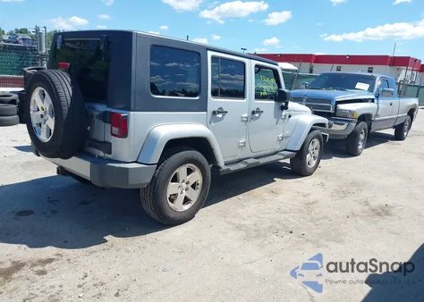 2008 Jeep Wrangler Unlimited Sahara из США, поврежденный, VIN 1J8GA591X8L628123